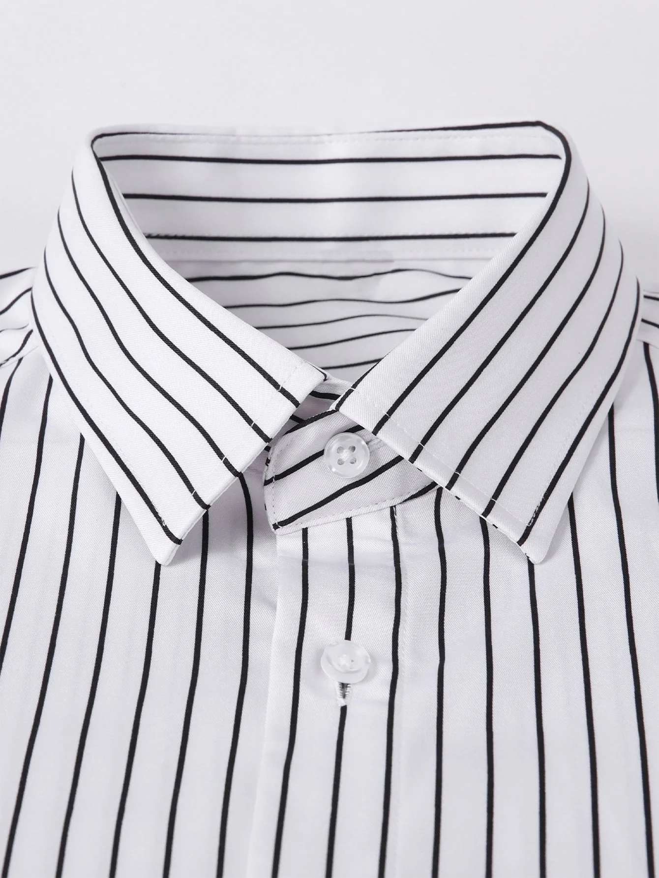 Leif® | Long Sleeve Stripe Button Up Shirt - Image 10