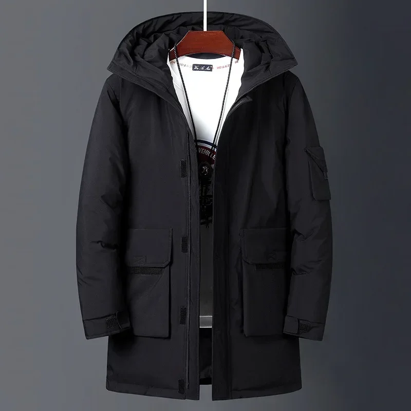 Leif | Men's multi-pocket utility hoodie - Image 3