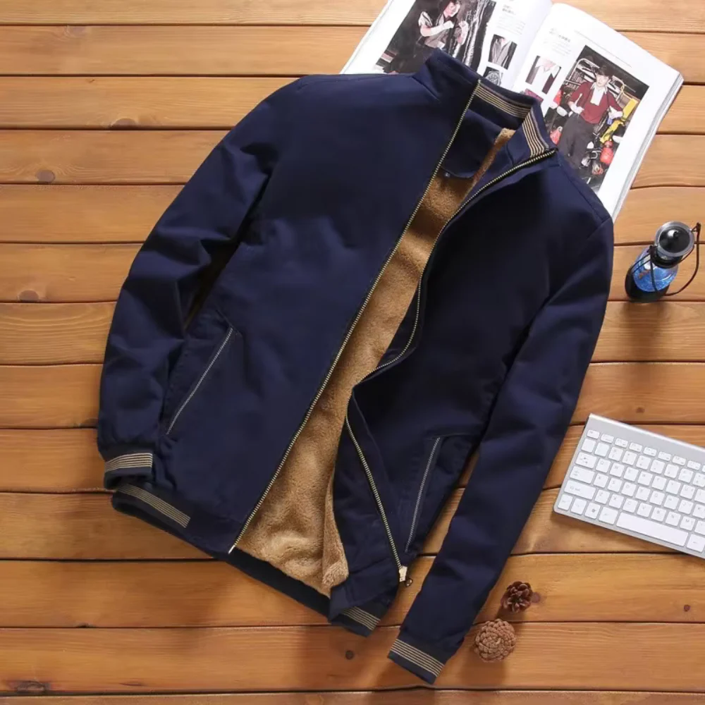 Leif | Thickened Fleece Zipper Jacket - Image 5