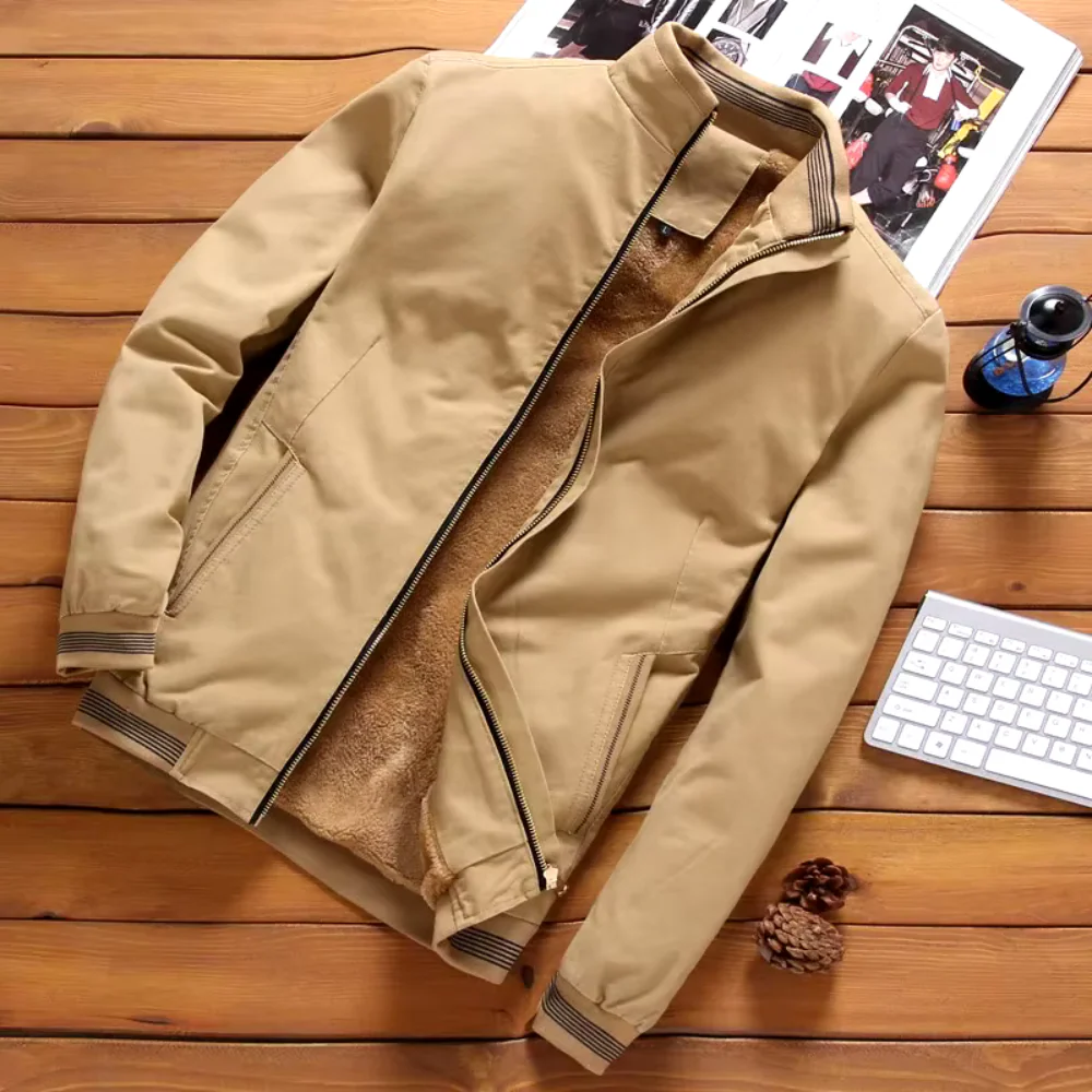 Leif | Thickened Fleece Zipper Jacket - Image 6