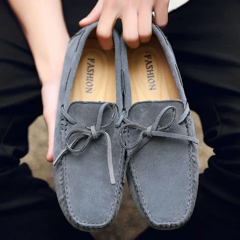 Leland | Casual Suede Summer Loafers - Image 10