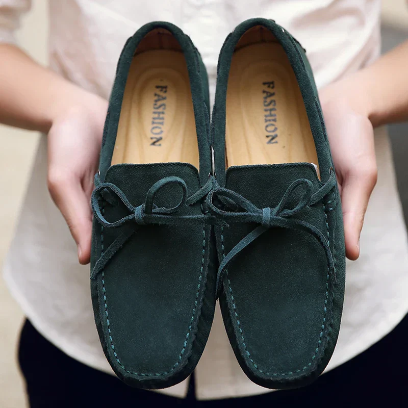 Leland | Casual Suede Summer Loafers - Image 11