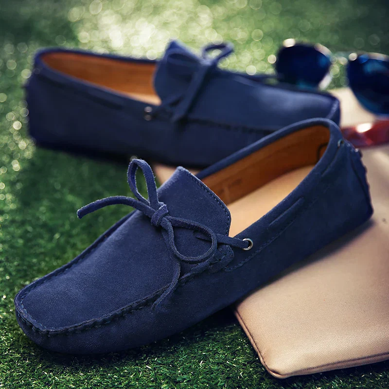 Leland | Casual Suede Summer Loafers - Image 12