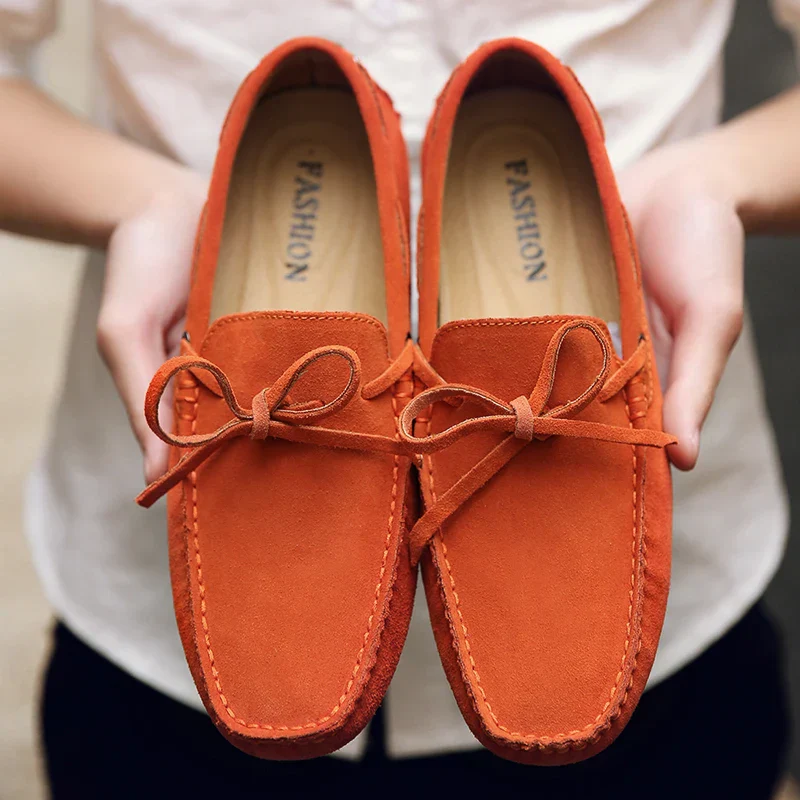 Leland | Casual Suede Summer Loafers - Image 16