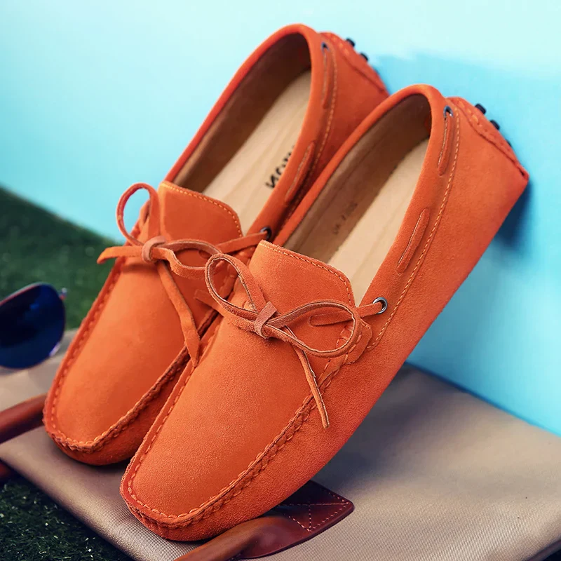 Leland | Casual Suede Summer Loafers - Image 4