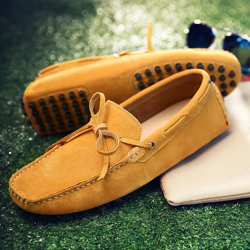 Leland | Casual Suede Summer Loafers - Image 5