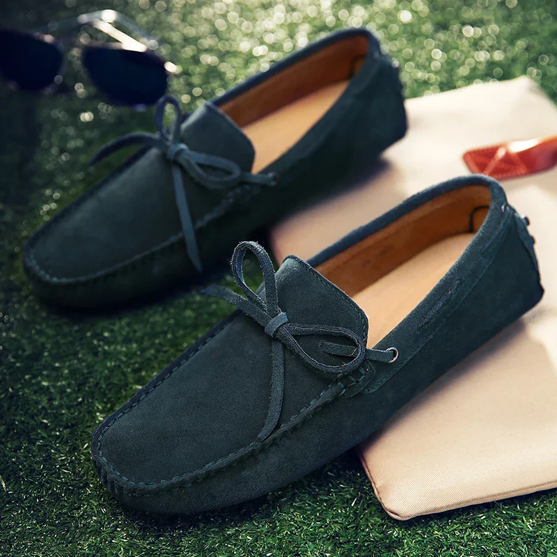 Leland | Casual Suede Summer Loafers - Image 6
