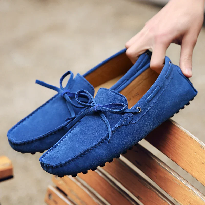 Leland | Casual Suede Summer Loafers - Image 8