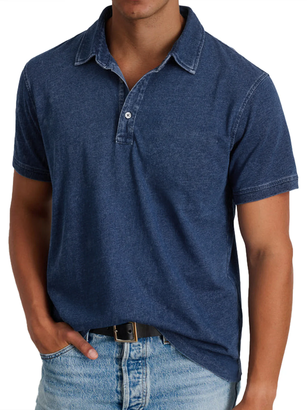 Lenoir™ - Men's Collared Polo Shirt - Image 5