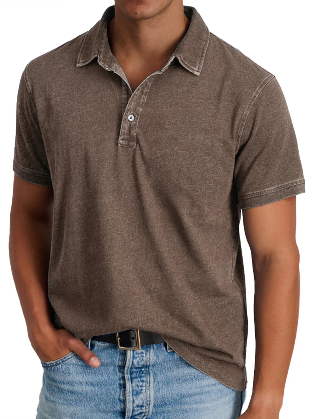 Lenoir™ - Men's Collared Polo Shirt - Image 9