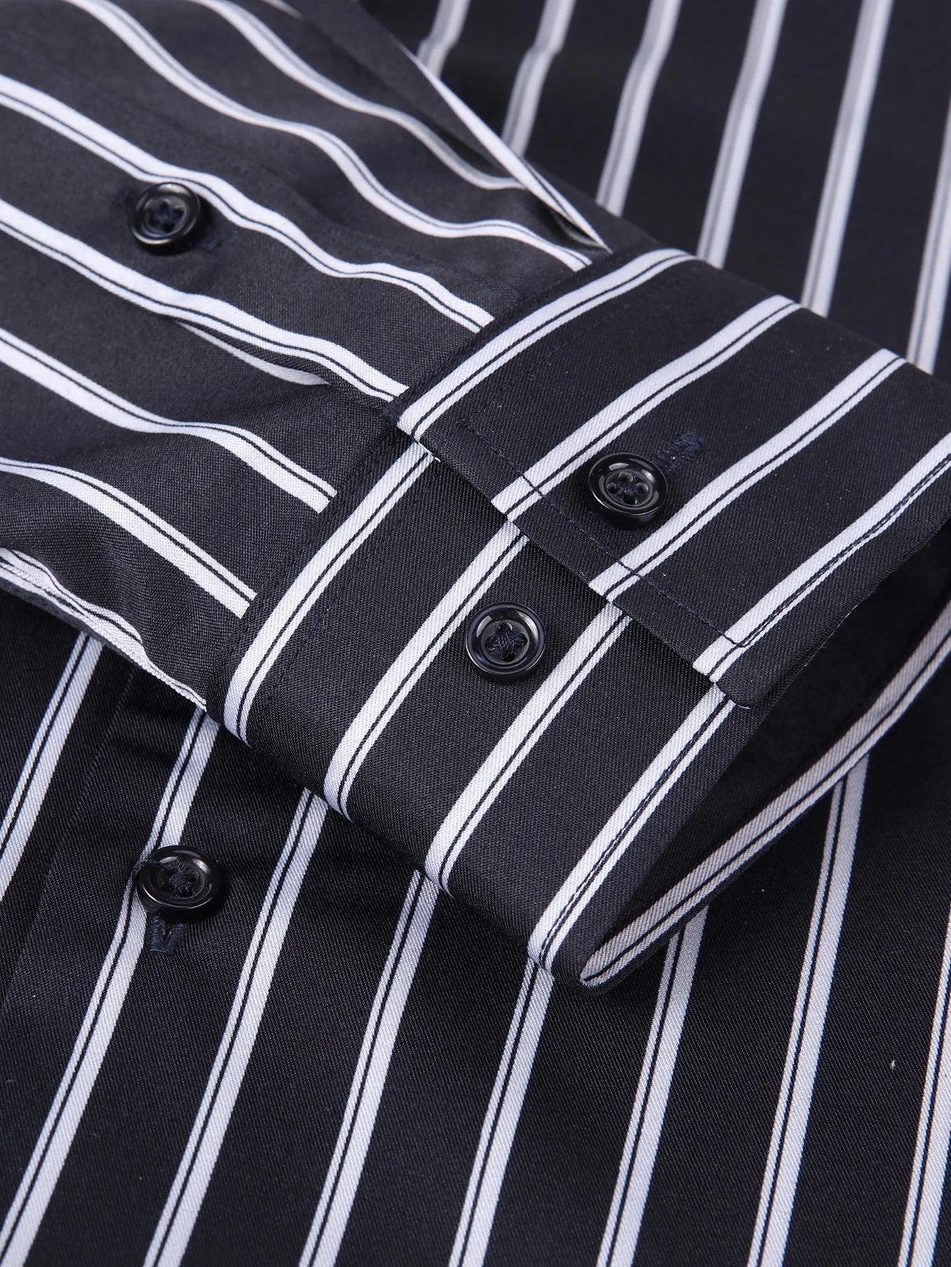 Lenox® | Long Sleeve Stripe Button Up Shirt - Image 5