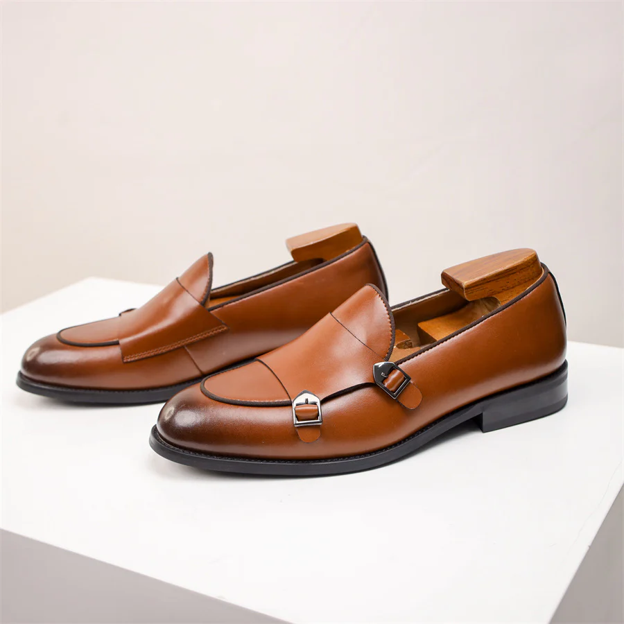 Leo® | Cambridge Monkstrap Loafers - Image 2