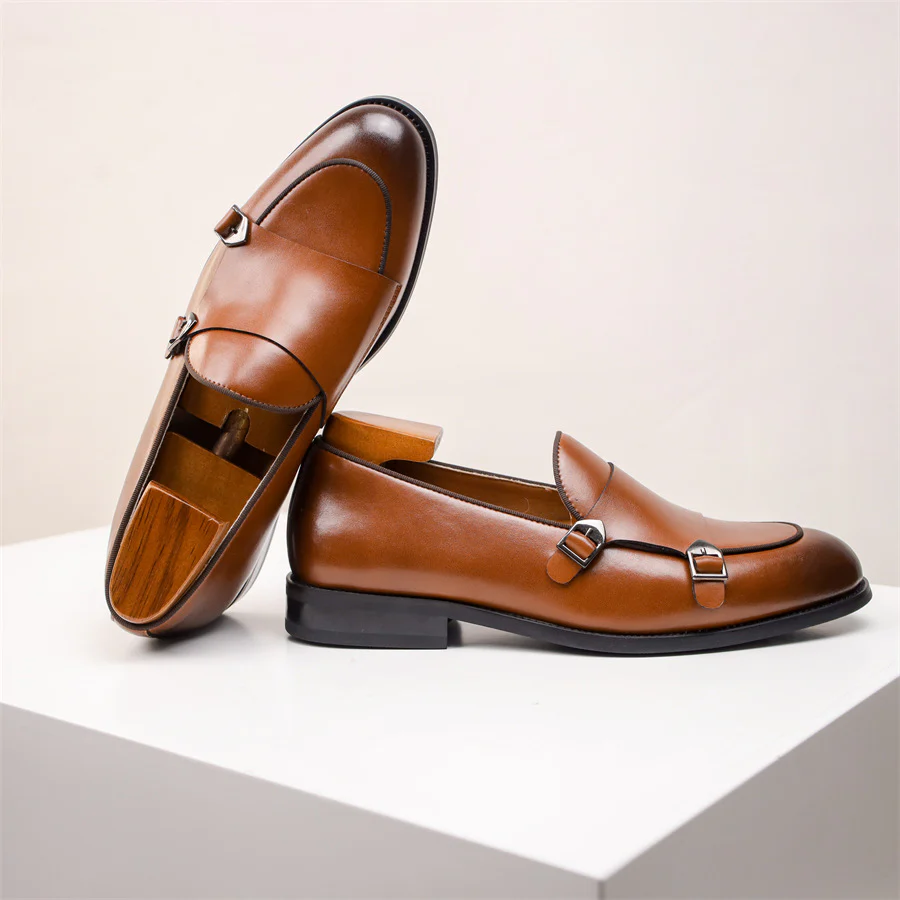 Leo® | Cambridge Monkstrap Loafers - Image 4