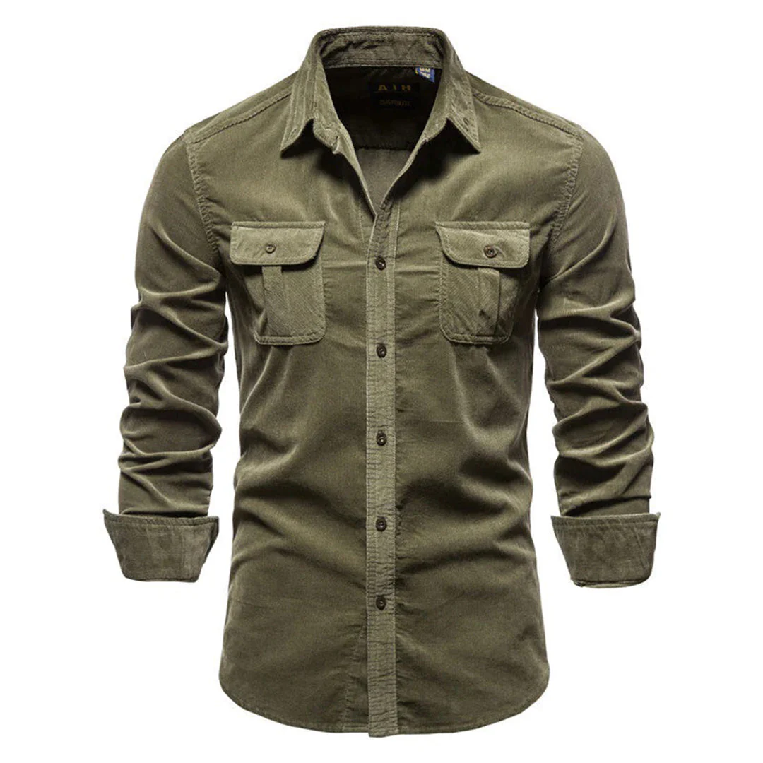 Leo® | Men's Corduroy Shirt - Image 3
