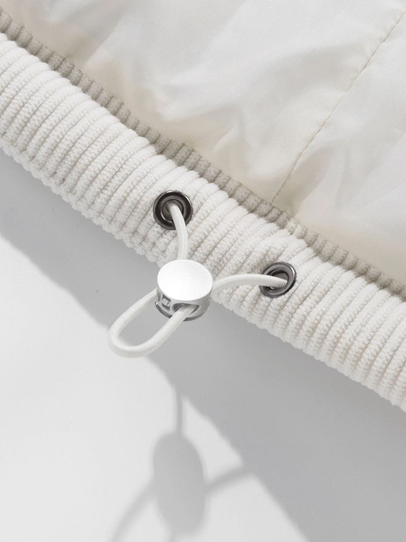 Leo | Corduroy Hooded Puffer Coat - Image 3