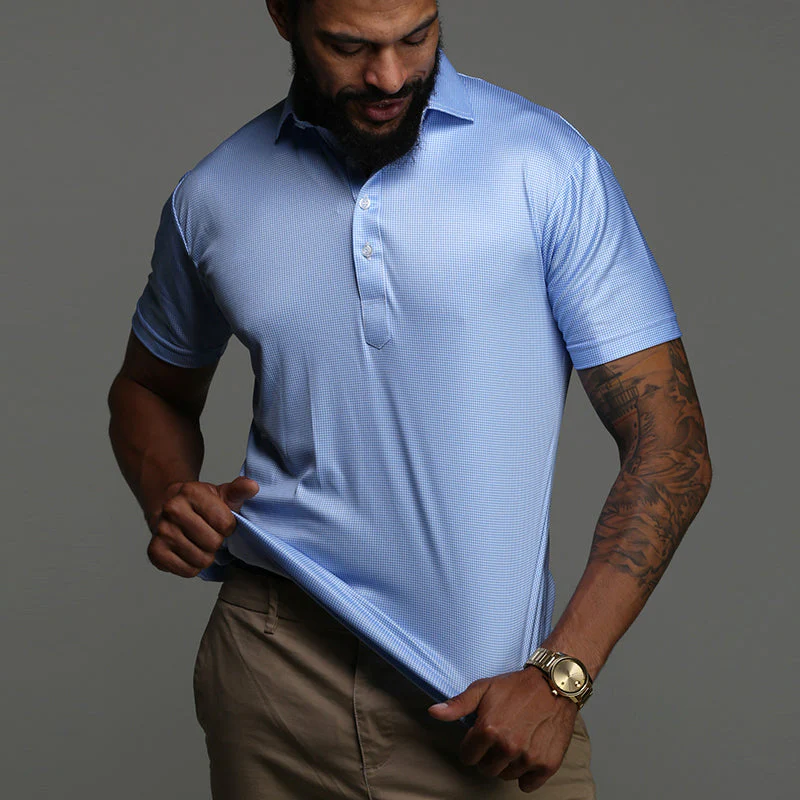 Leo | Stiff Collar Polo - Image 11