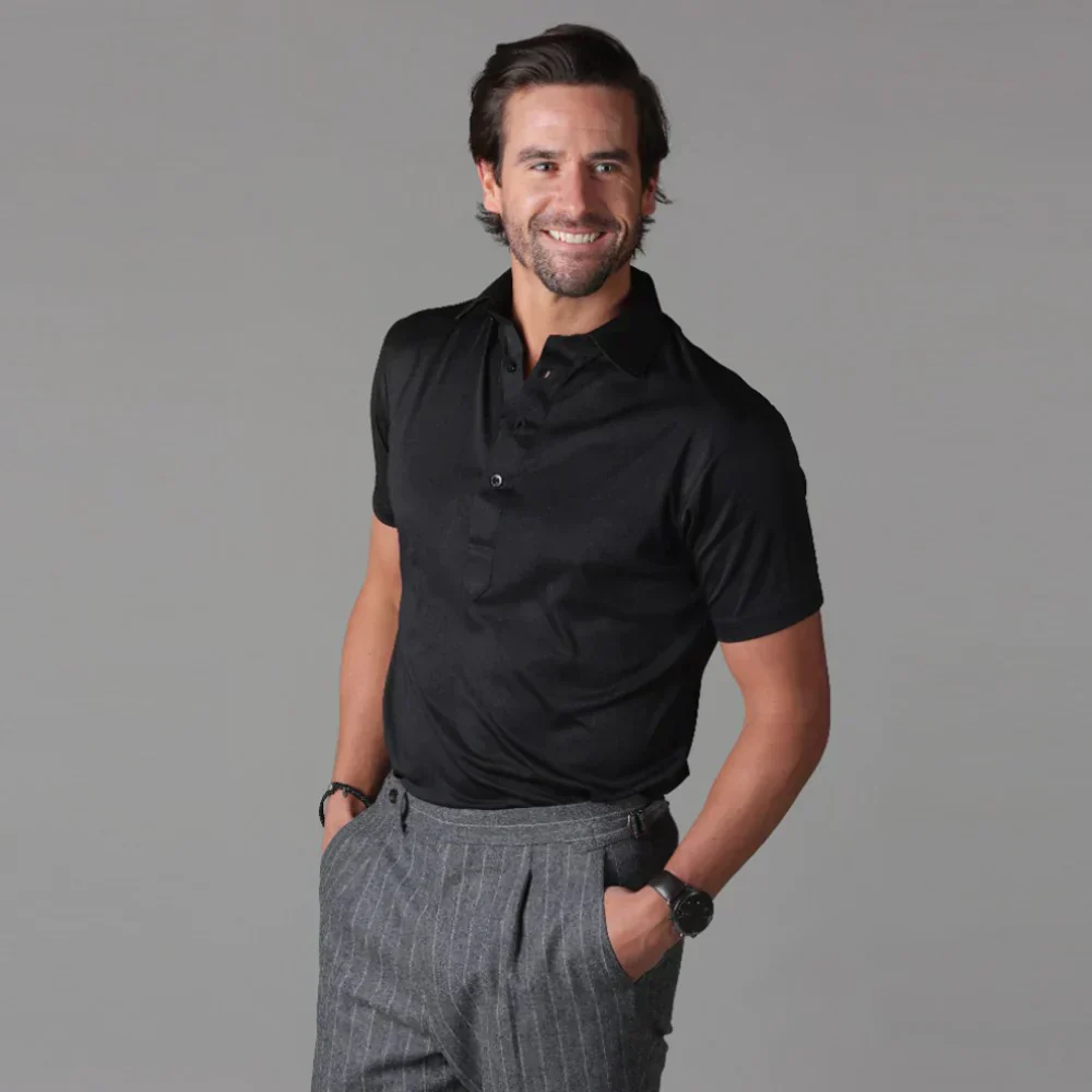 Leo | Stiff Collar Polo - Image 16