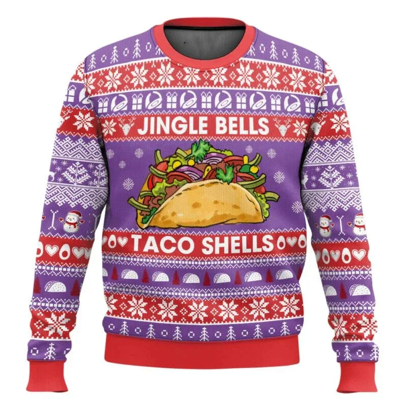 León® | Men’s Knitted Chrisas Jumper With Santa Quote - Image 4