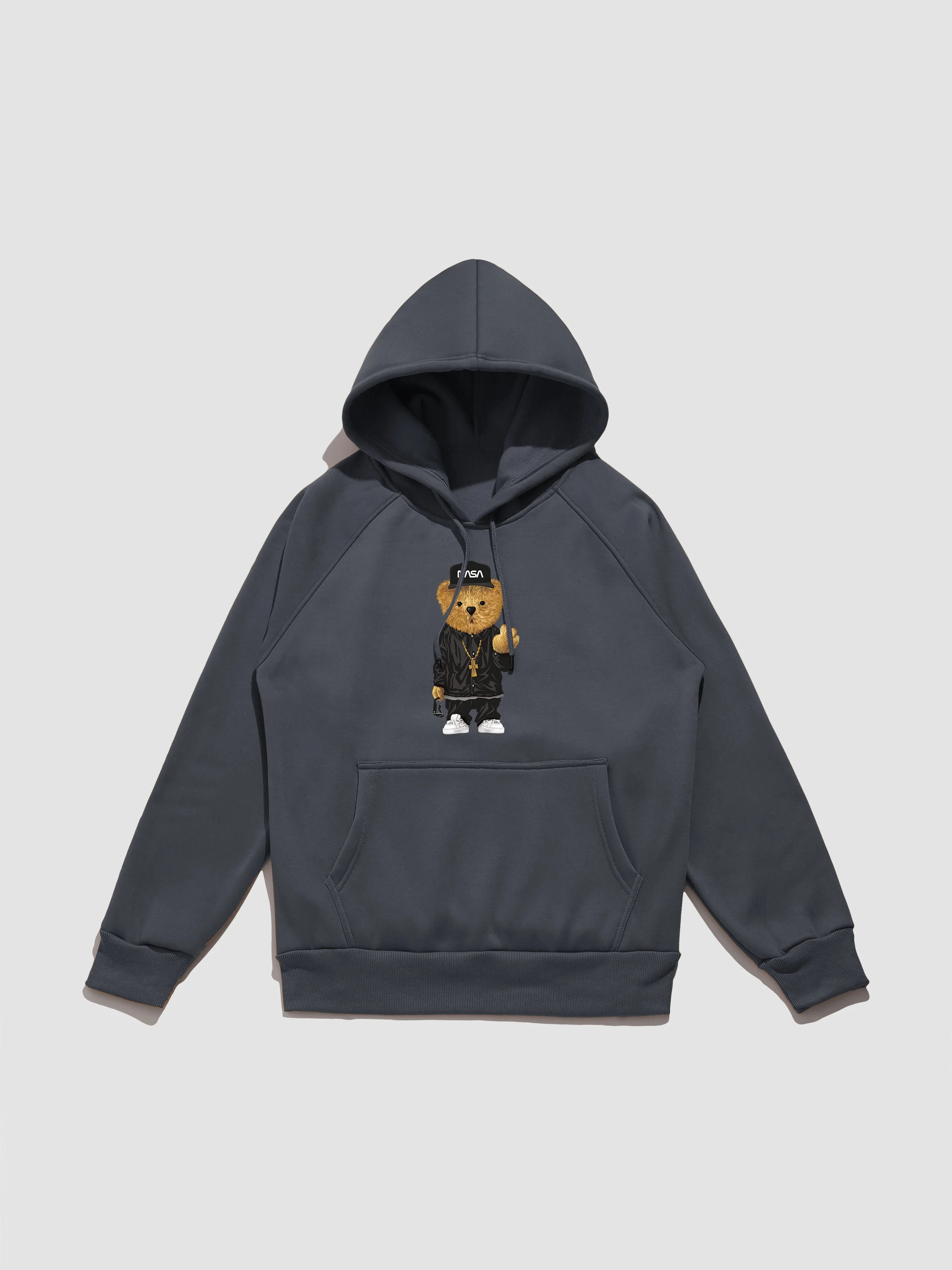 Leonard | Hip Hop Bear Print Hoodie - Image 10