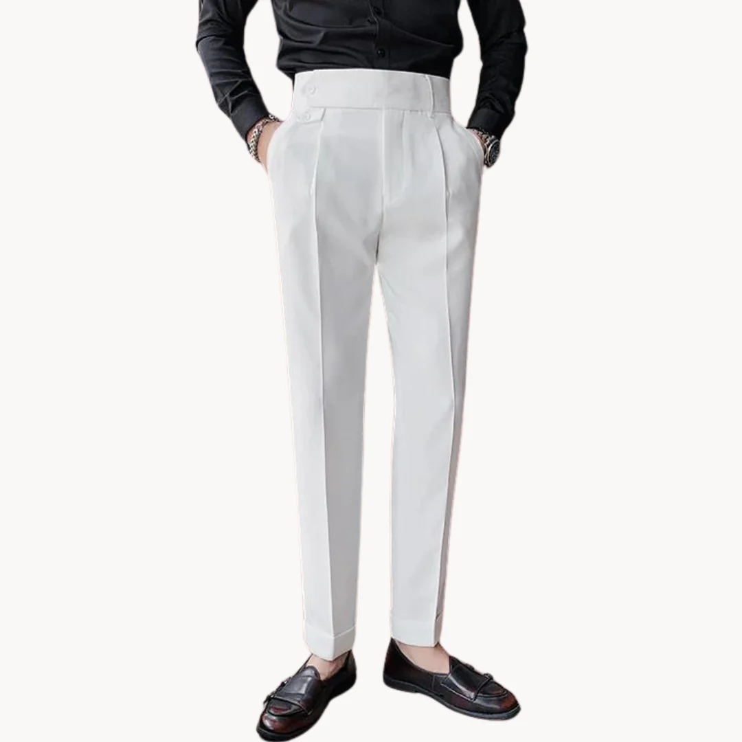 Leonardo® | Vintage Pleated Trousers - Image 12
