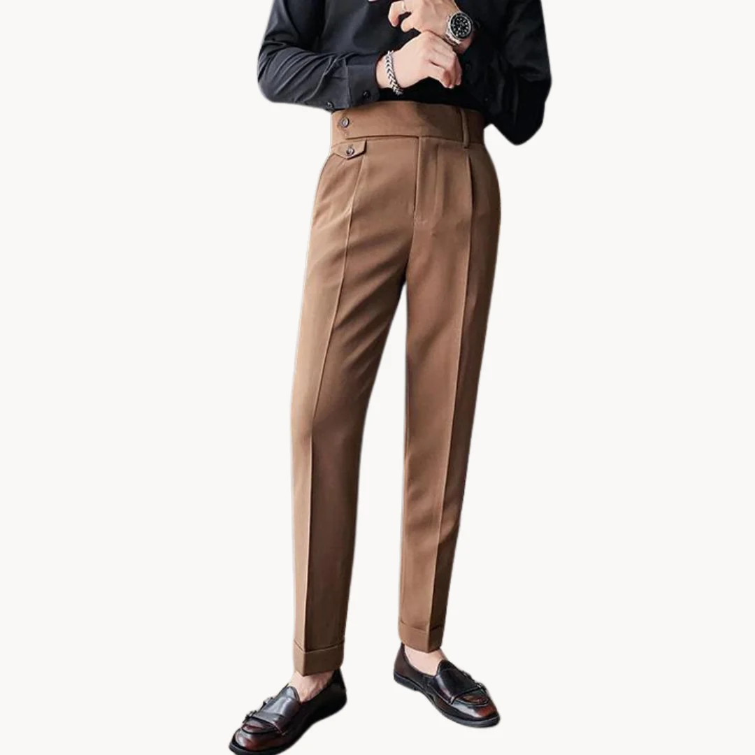 Leonardo® | Vintage Pleated Trousers - Image 2