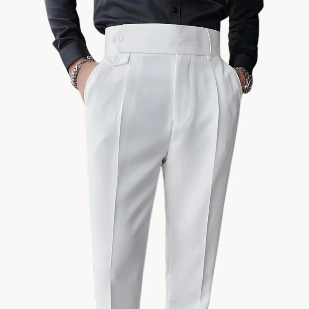Leonardo® | Vintage Pleated Trousers - Image 4