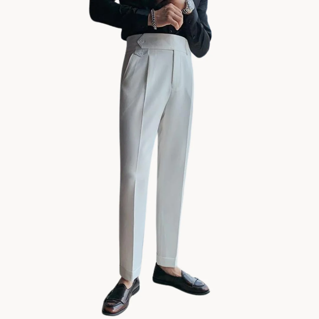 Leonardo® | Vintage Pleated Trousers - Image 8