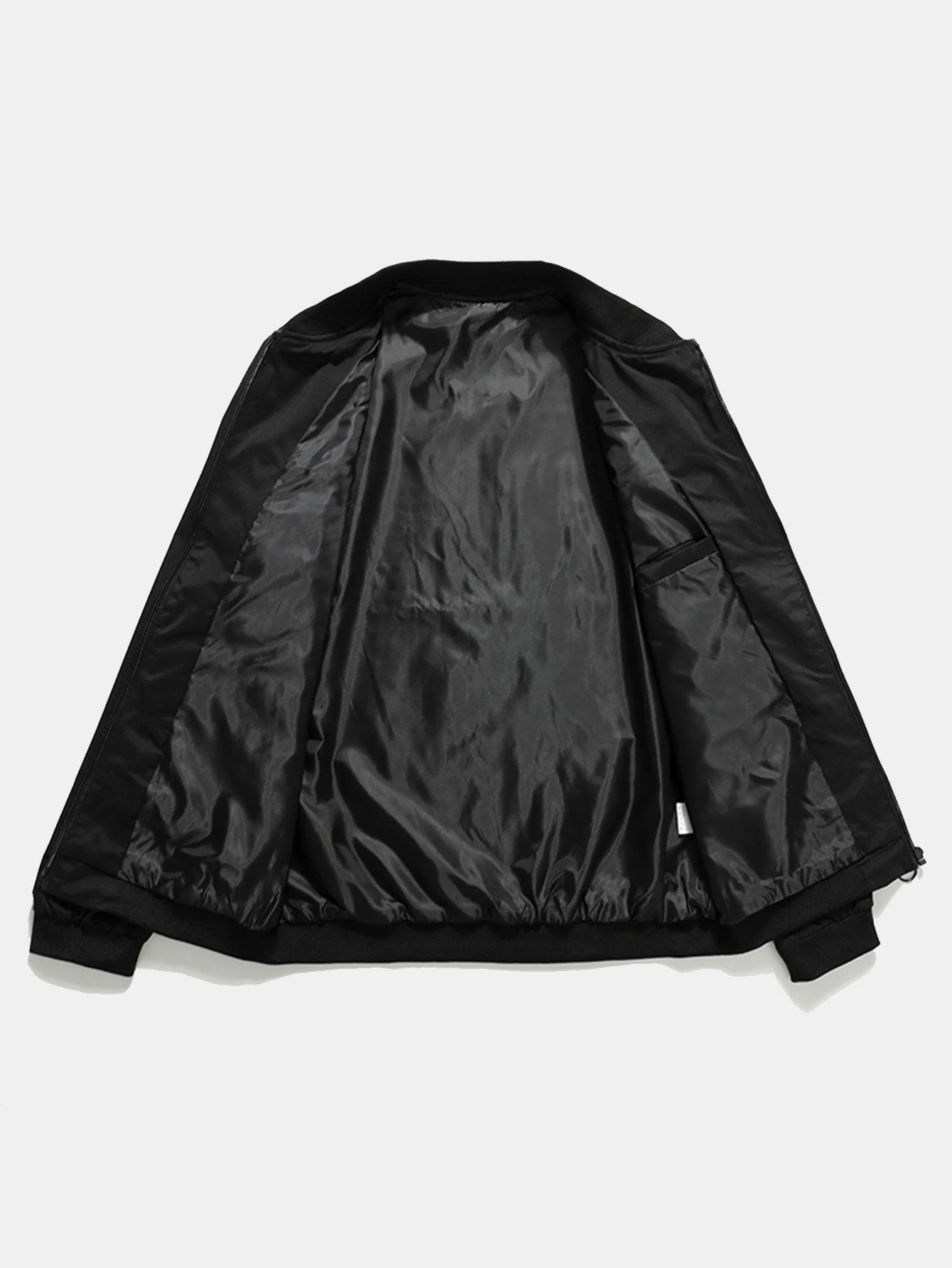 Leonardo | Slogan Zip Bomber Jacket - Image 11