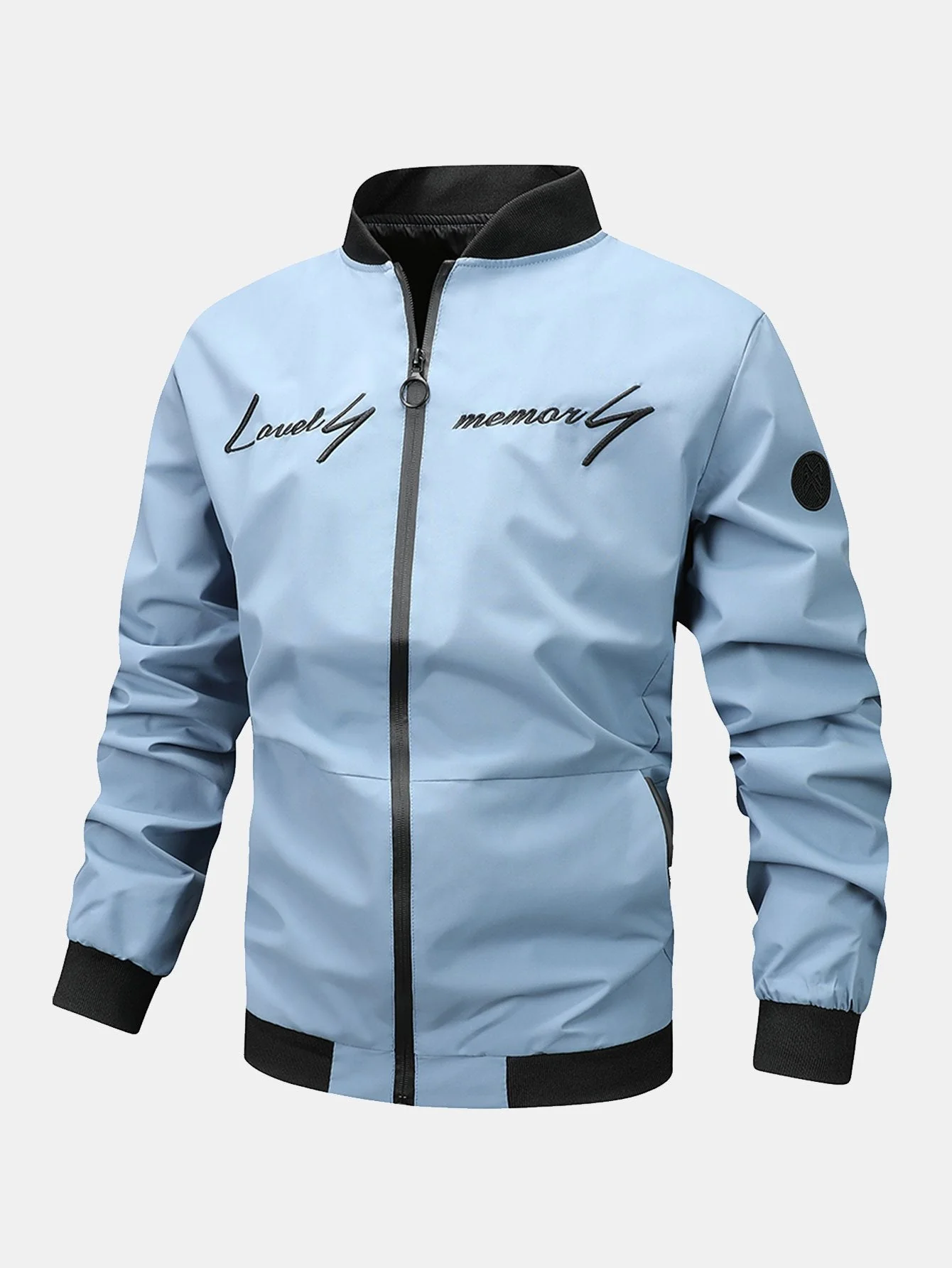 Leonardo | Slogan Zip Bomber Jacket - Image 9
