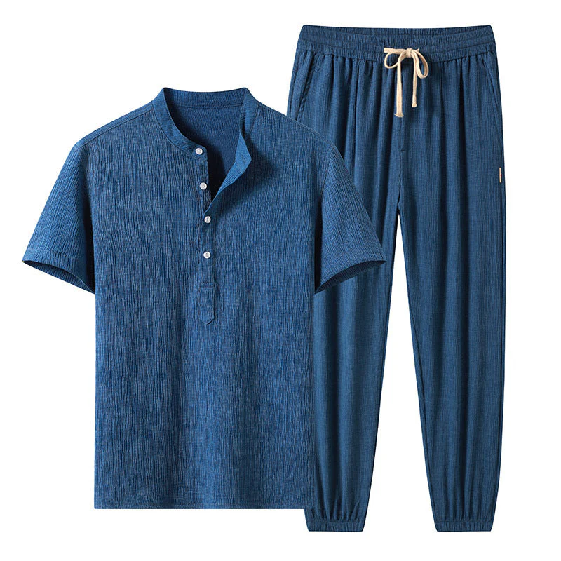 Leoncio® | Stonewashed Linen Lounge Set