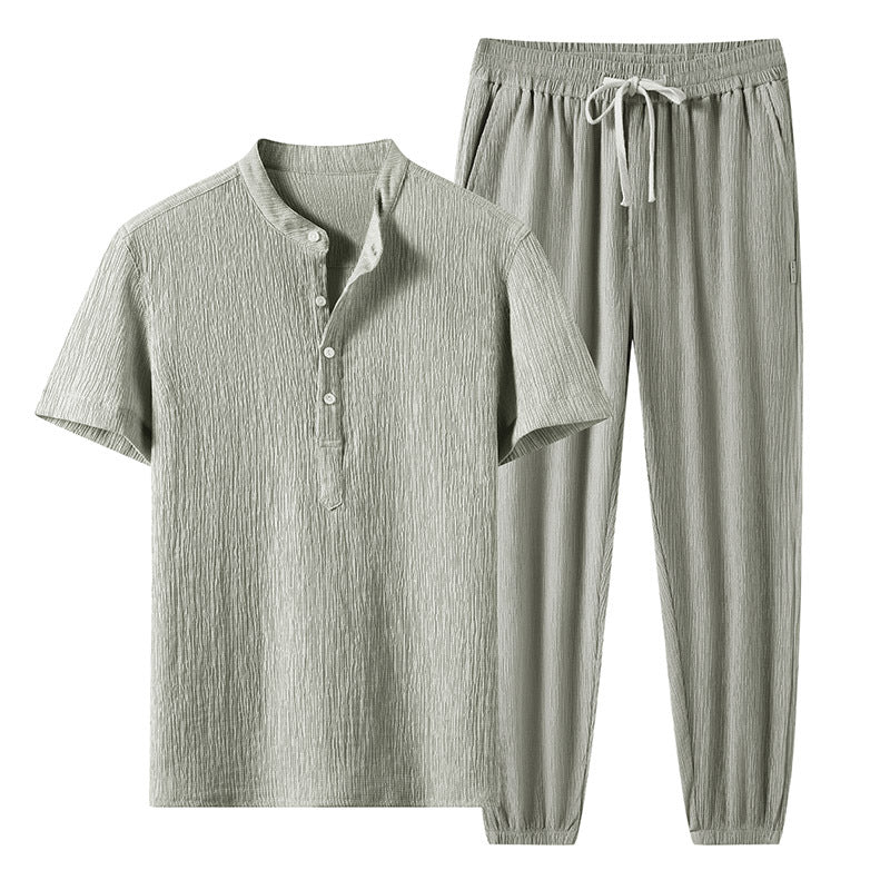Leoncio® | Stonewashed Linen Lounge Set - Image 6