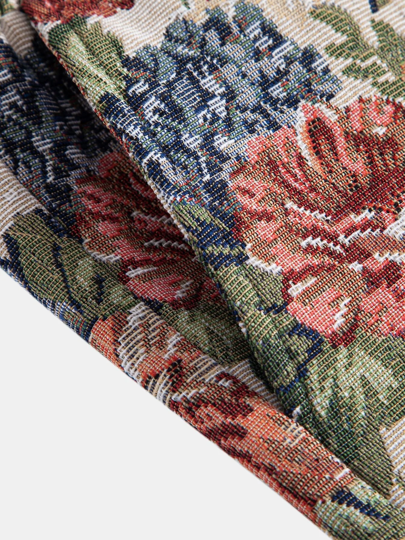 Leontius | Floral Jacquard Shorts - Image 5