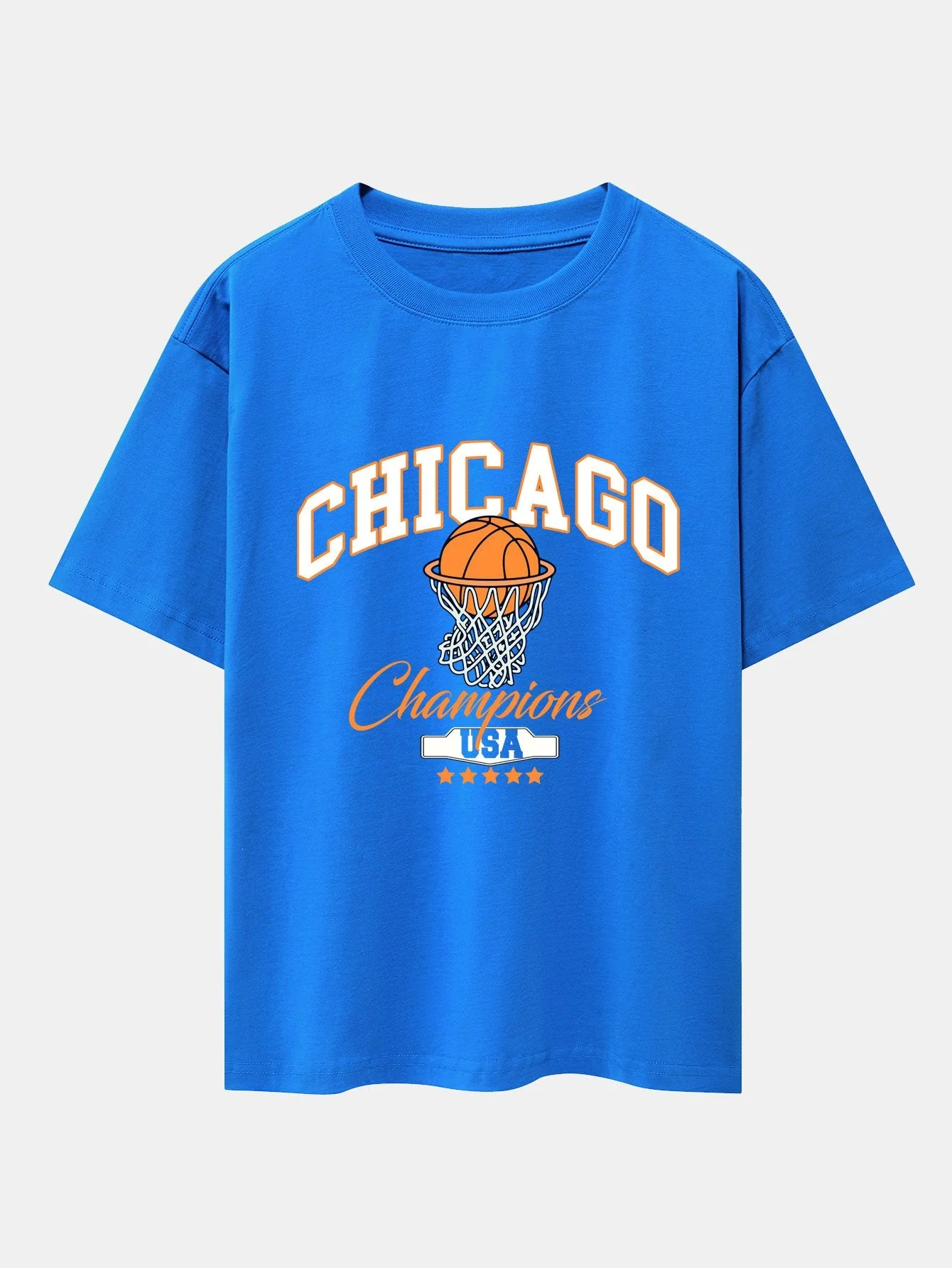 Leopoldo® | Chicago Basketball Print Oversize T-Shirt