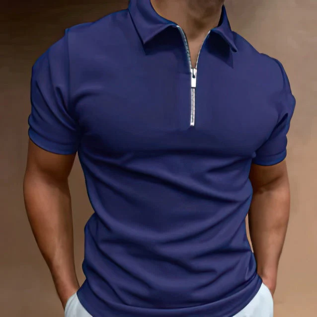 Leopoldo® | Zip Polo Shirt - Image 2