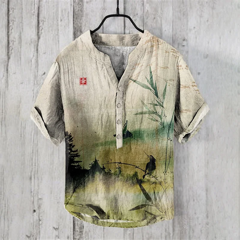 Leovigildo® | Summer Fashion For Men, Small V-Neck - Image 3
