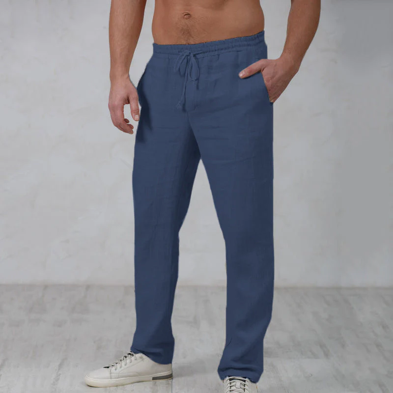 Leroy® | Men'S Lightweight Linen Trousers - Image 5