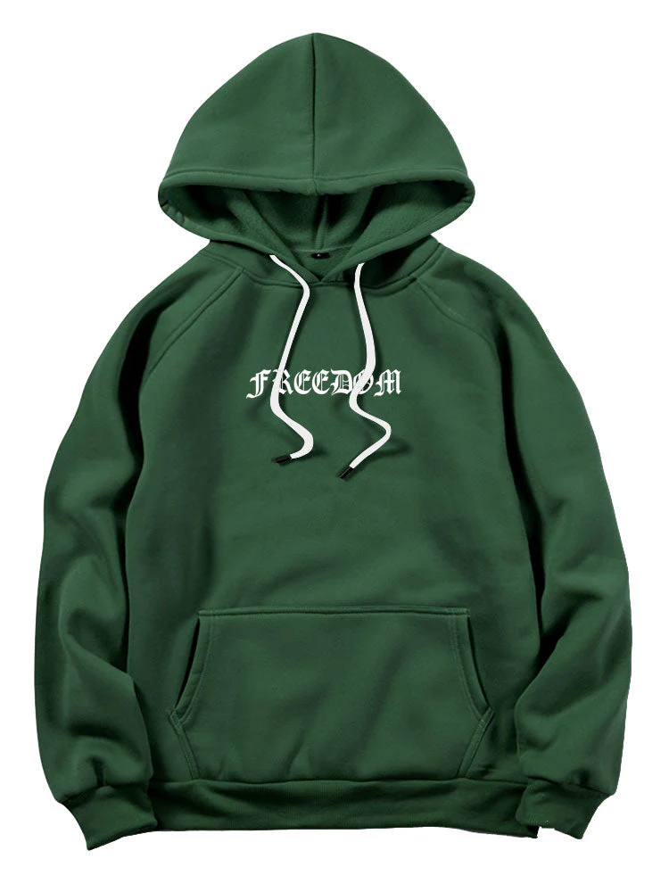 Leroy | Letter Wings Back Print Hoodie - Image 2