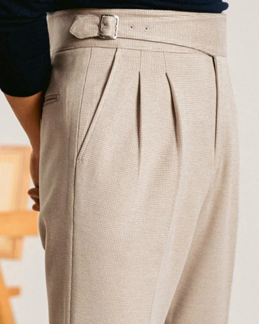 Leuan® | Pleated Trousers - Image 10