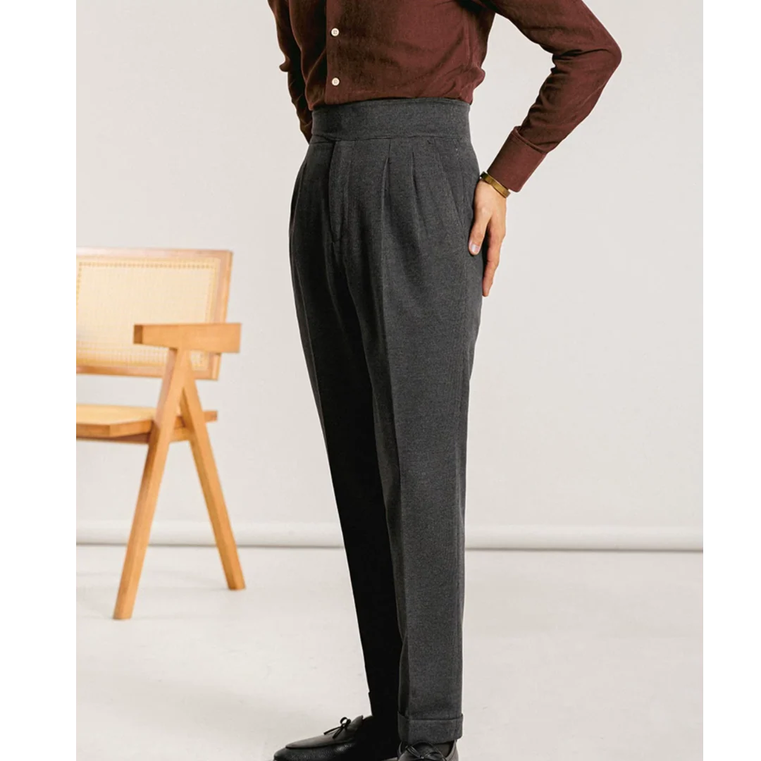 Leuan® | Pleated Trousers - Image 3