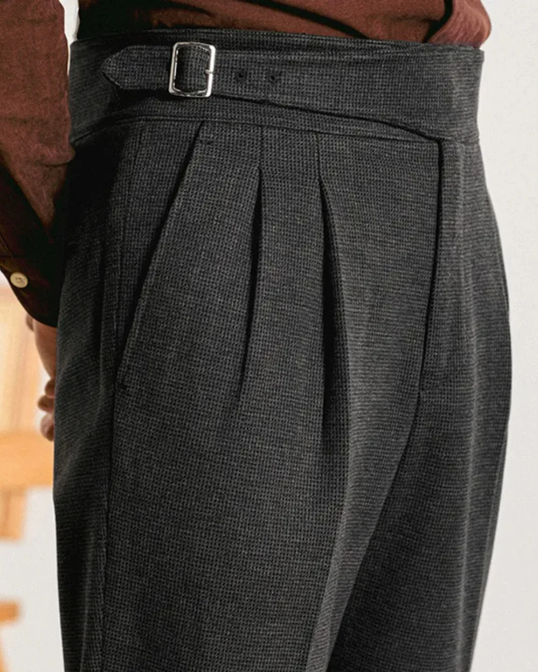 Leuan® | Pleated Trousers - Image 4