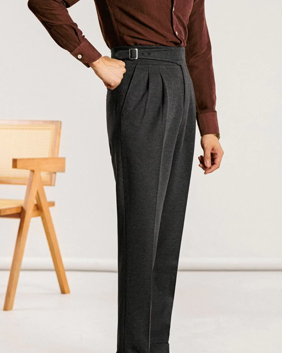 Leuan® | Pleated Trousers - Image 6