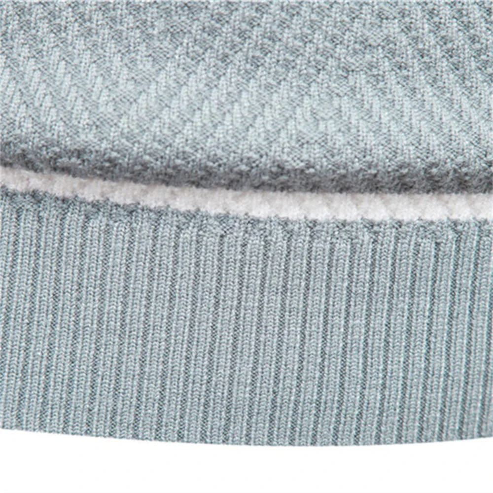 Lev | Long-sleeved patchwork sweater - Image 10
