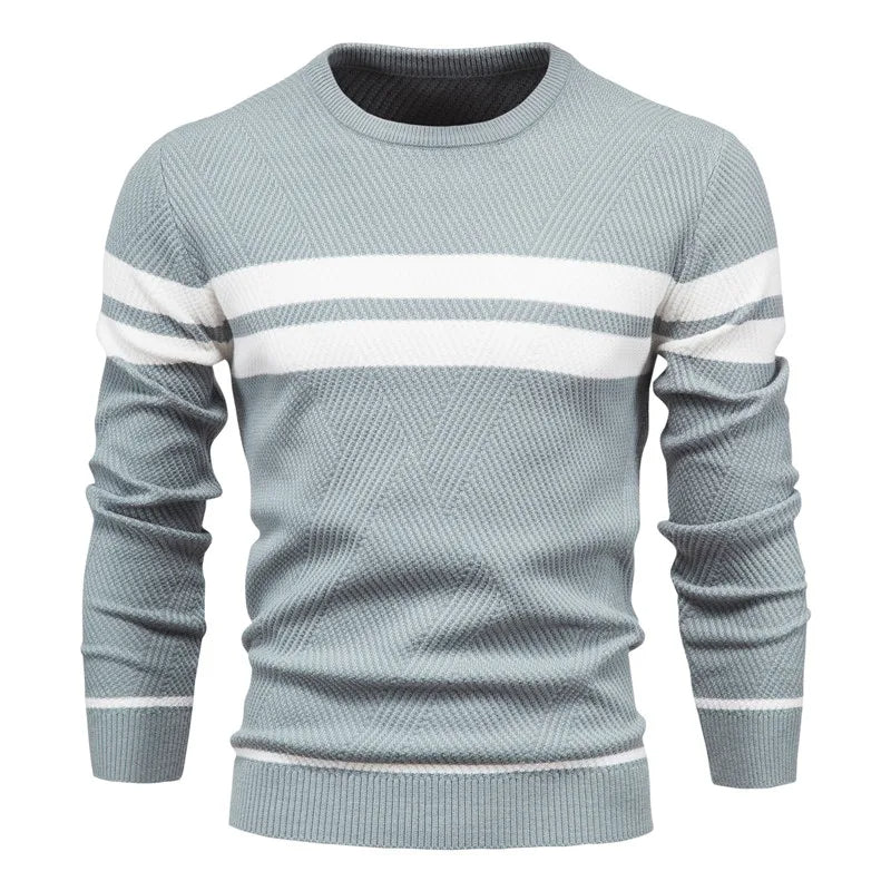 Lev | Long-sleeved patchwork sweater - Image 6