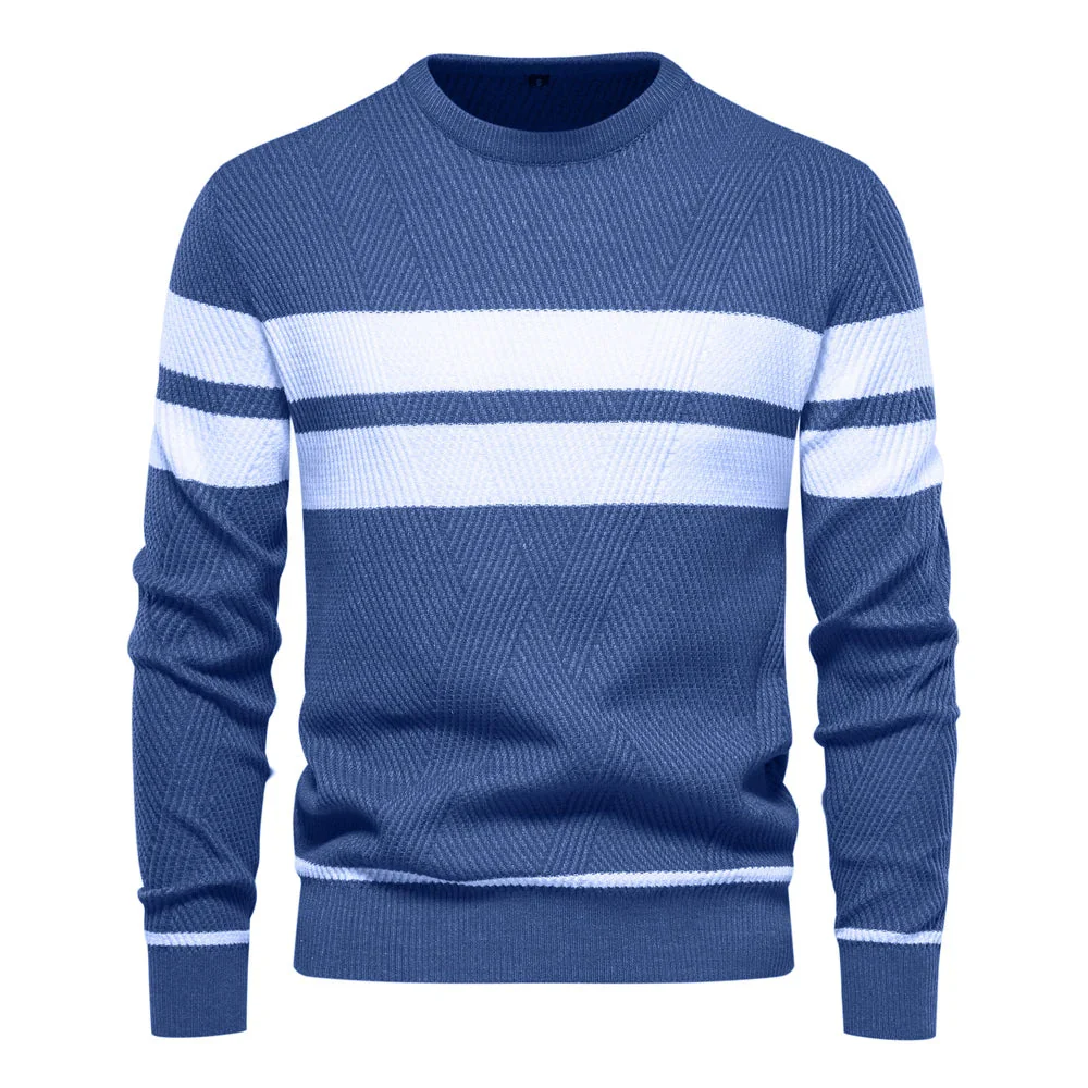 Lev | Long-sleeved patchwork sweater - Image 7