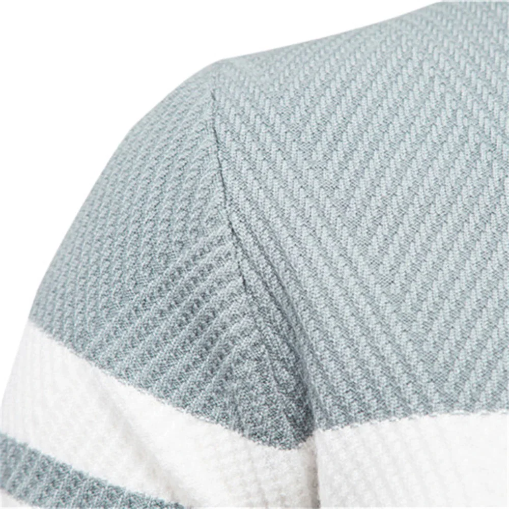 Lev | Long-sleeved patchwork sweater - Image 9