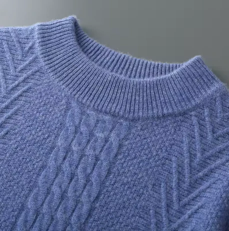 Levi | Mizar Patterned Cashmere Sweater - Image 8