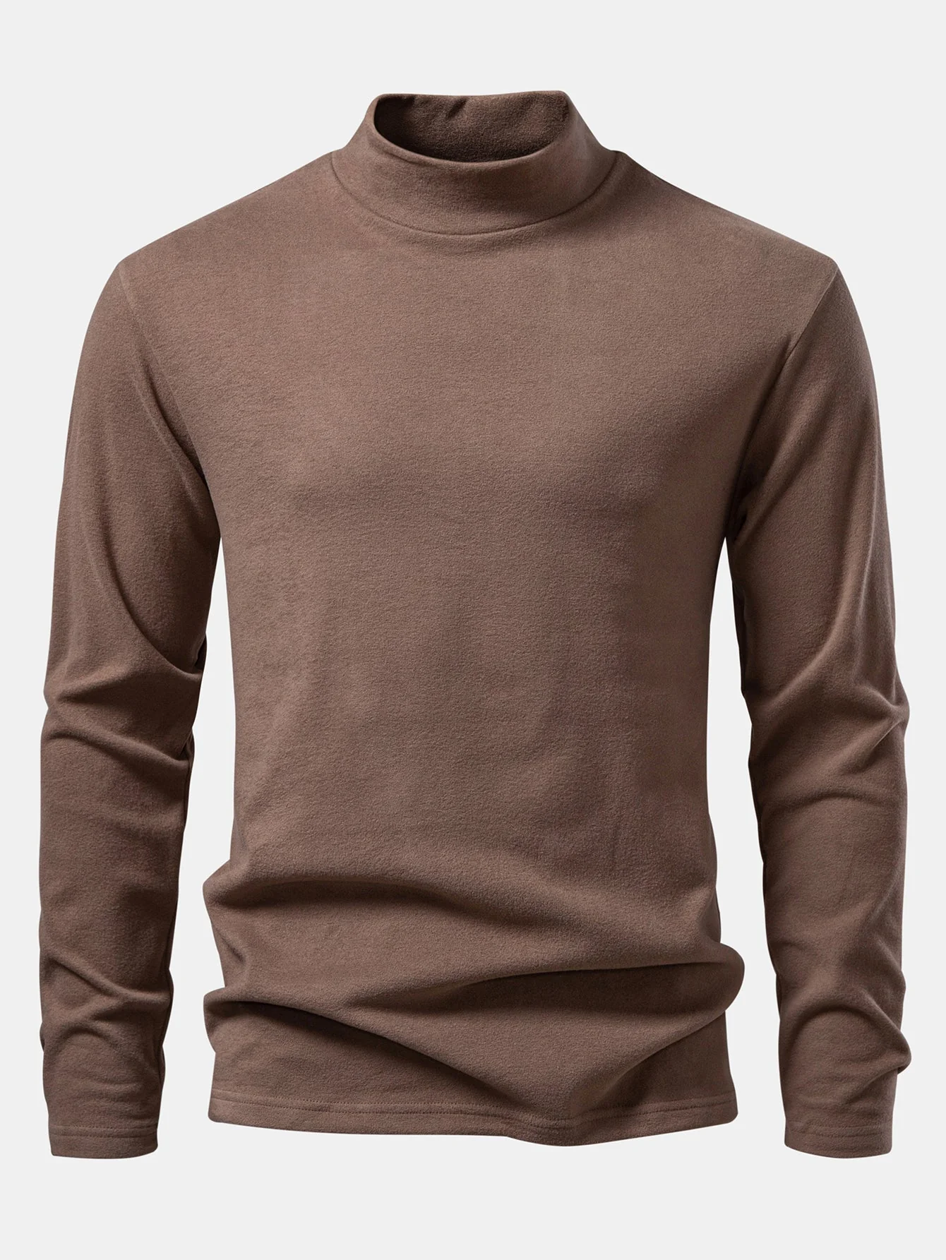 Levin® | Long Sleeve Mock Neck T-Shirt - Image 14