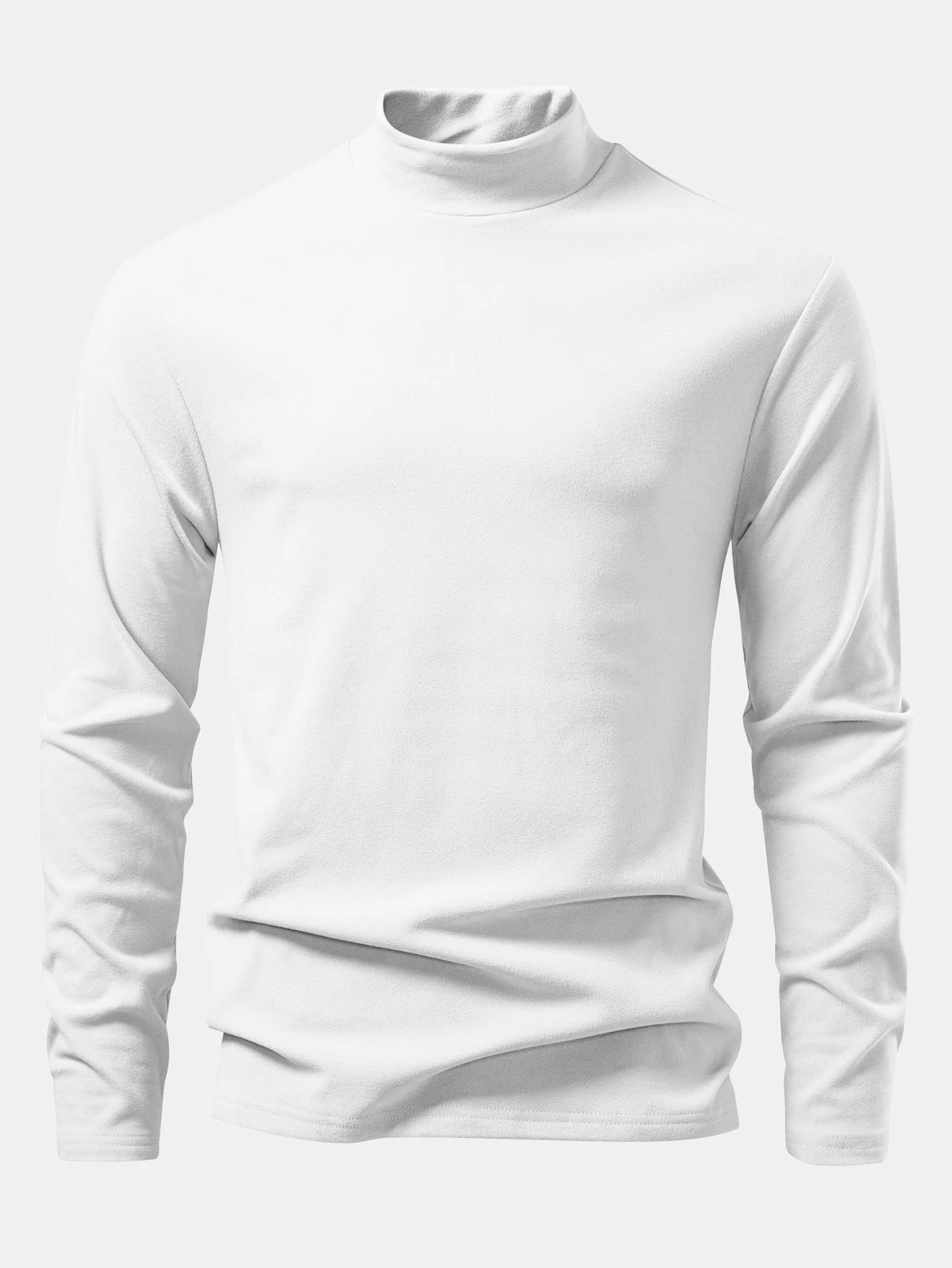 Levin® | Long Sleeve Mock Neck T-Shirt - Image 19