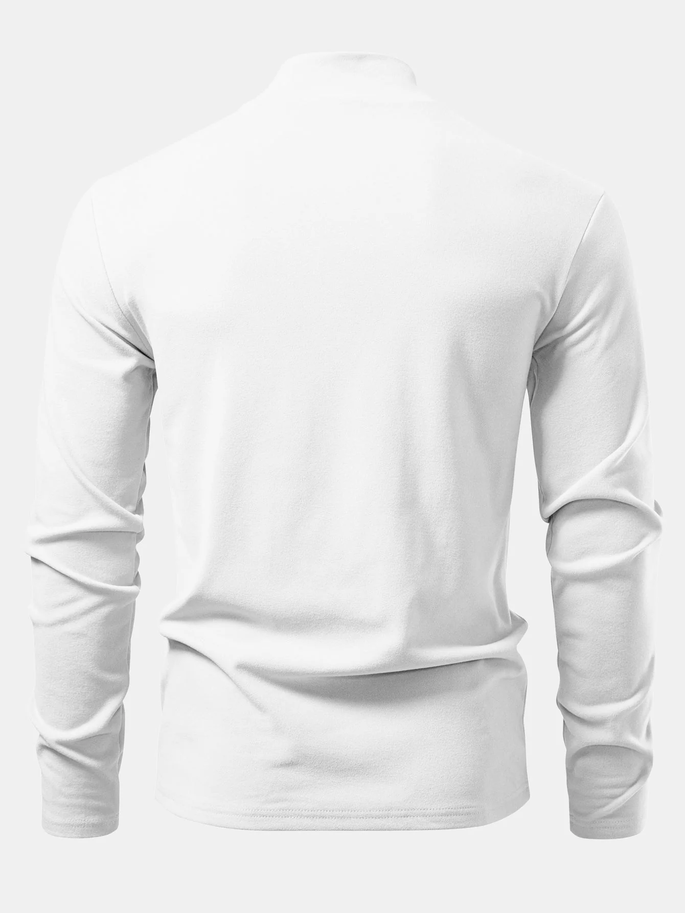Levin® | Long Sleeve Mock Neck T-Shirt - Image 20