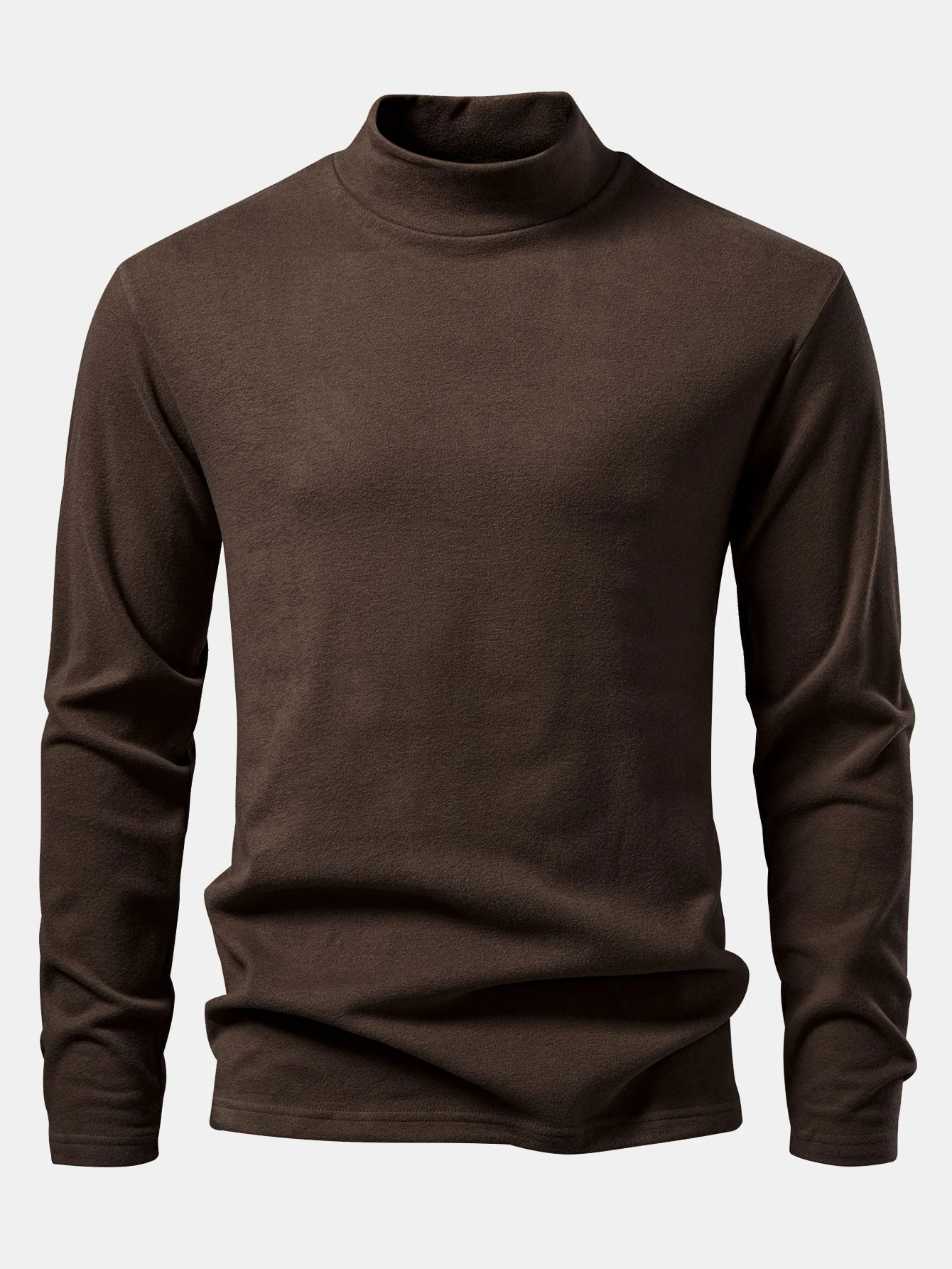 Levin® | Long Sleeve Mock Neck T-Shirt - Image 3